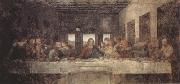 LEONARDO da Vinci Last Supper (mk08) oil on canvas